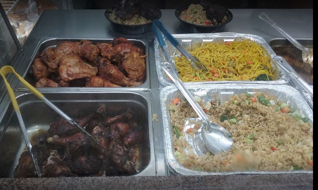 Fresh Caribbean dishes at Our Village Roti Shop